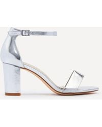 Linzi - Legacy Wide Fit Faux Leather Block Heels - Lyst