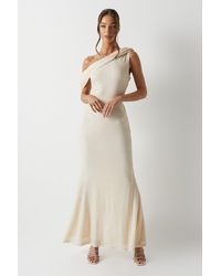 Coast - Fallen Shoulder Sequin Bridesmaids Maxi Dress - Lyst