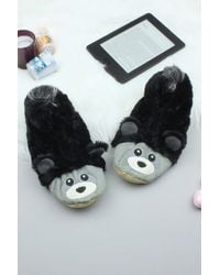 AJVANI - Raccoon Sock Slippers - Lyst