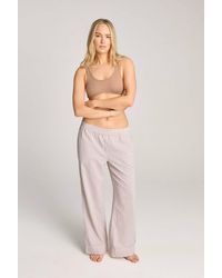 Nudea - Cotton Seer Sucker Button Trouser - Lyst
