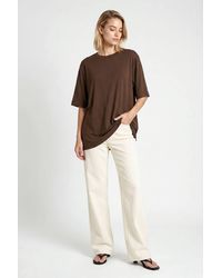 Happiness İstanbul - Oversized Crew Neck T-Shirt - Lyst