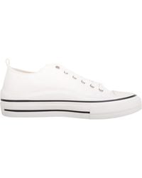 Absolute Footwear - Lace Up Casual Lesiure Canvas Trainers Pumps With Chunky Sole - Lyst