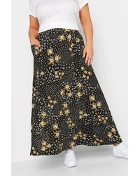 Yours - Pocket Detail Maxi Skirt - Lyst