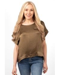 SARTA - Emme Short Sleeve Box Top - Lyst