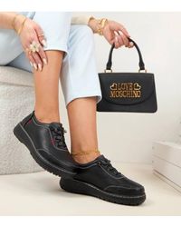 Love Lace - Elegant Slip On Cut Out Lace Platform Comfort Daily Shoes - Lyst