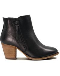 Dune - Wide Fit 'paice' Leather Ankle Boots - Lyst