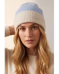 SARTA - Two Tone Beanie Hat - Lyst