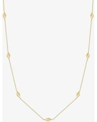 T.H.Baker - 9Ct 17-Inch Kite Motif Necklace Ca034-17 - Lyst