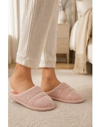 LARANGE - Soft Plush Indoor Comfort Slippers - Lyst