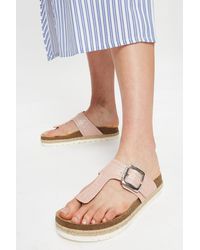 Dorothy Perkins - Love Our Planet Pink Clio Sandal - Lyst