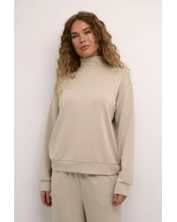 Kaffe - Kaannika Mock Neck Casual Fit Sweatshirt - Lyst