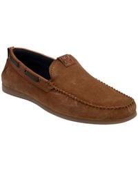 Lotus - Suede 'Bolzano' Loafers - Lyst