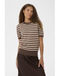 Saint Tropez - Milasz Striped Pullover Top - Lyst