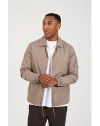 Brave Soul - Lightweight Coach Style Jacket - Lyst