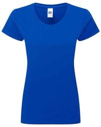 Russell - Authentic Ringspun Cotton Classic T-Shirt - Lyst