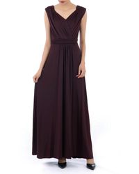 jolie moi plunge wrap dress