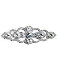 Neel Blue - Diamante Motif, Crystal Applique, 185Mm X 60Mm - Lyst