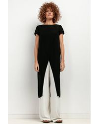 Love Lace - Summer Linen Wrap Short Sleeve Soft Tunic - Lyst