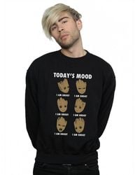 Marvel - Guardians Of The Galaxy Groot Today's Mood Sweatshirt - Lyst