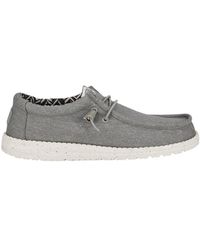 HeyDude - 'wally Canvas' Classic Slip On Shoes - Lyst