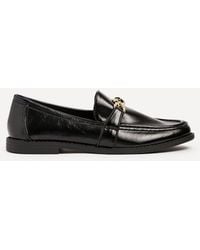 Linzi - Affluent Faux Leather Slip On Loafer - Lyst