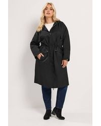 Yours - Lightweight Longline Parka Jacket - Lyst