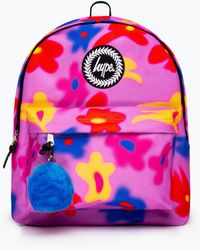 Hype - Pink Daisy Blur Backpack - Lyst