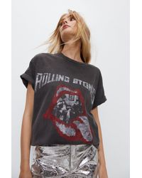 Warehouse - The Rolling Stones Graphic T-shirt - Lyst