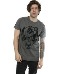 Star Wars - Darth Vader Shield T-shirt - Lyst