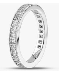 T.H.Baker - Platinum 1.00Ct Brilliant Cut Diamond Full Eternity Ring R08867Pt95Dd - Lyst