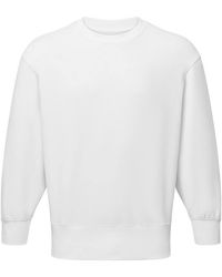 Tridri - Soft Touch Brushed Back Fleece Crew Neck Sweatshirt - Lyst