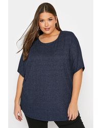Yours - Ribbed Swing Top - Lyst