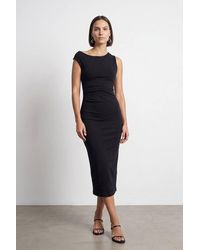 Dilvin - Sleeveless Bodycon Midi Dress - Lyst