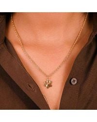 The Colourful Aura - Cat Paw Dog & Kitten Pendant Necklace For - Lyst