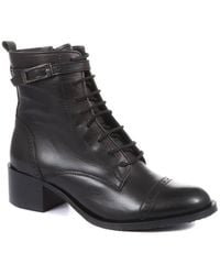 Jones Bootmaker - Madie Heeled Leather Ankle Boots - Lyst