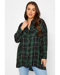 Yours - Check Shirt - Lyst