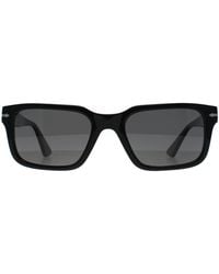 Persol - Rectangle Dark Polarized Po3272S - Lyst