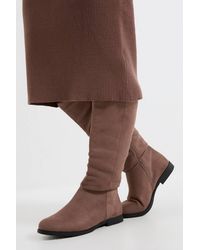 Dorothy Perkins - Karla Knee High Flat Boots - Lyst