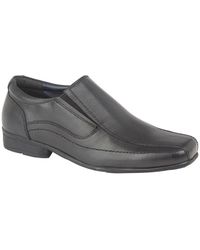 Roamer - Leather Twin Gusset School Shoes - Lyst