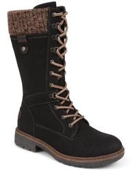 Pavers - Lace-Up Calf Boots - Lyst