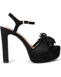 Carvela Kurt Geiger - 'Lucia Platform' Satin Heels - Lyst