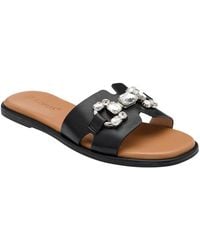 Lotus - 'Agueda' Flat Mule Sandals - Lyst
