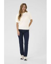Kaffe - Kaemilie Tie Back Half Sleeves Pullover - Lyst