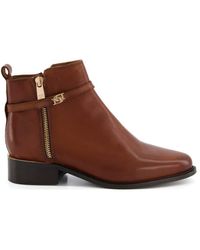 Dune - 'pap' Leather Ankle Boots - Lyst