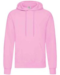 Fruit Of The Loom - Classic Hooded Sweatshirt - Lyst