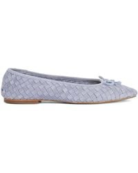 Dune - 'Heat' Suede Ballet Pumps - Lyst