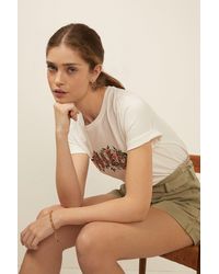 Oasis - Cotton Wild Printed T Shirt - Lyst