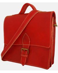 Berber Leather - 'The Casablanca' Mini Leather Satchel - Lyst
