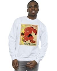 Disney - Big Hero 6 Baymax Baymax Newspaper Sweatshirt - Lyst
