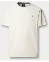 Hackett - Heritage Small Logo T-Shirt Off - Lyst